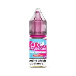 OXVA OX Passion Salt E-liquid 10ml - Blue Razz Gummy 10mg | BigVapoteur