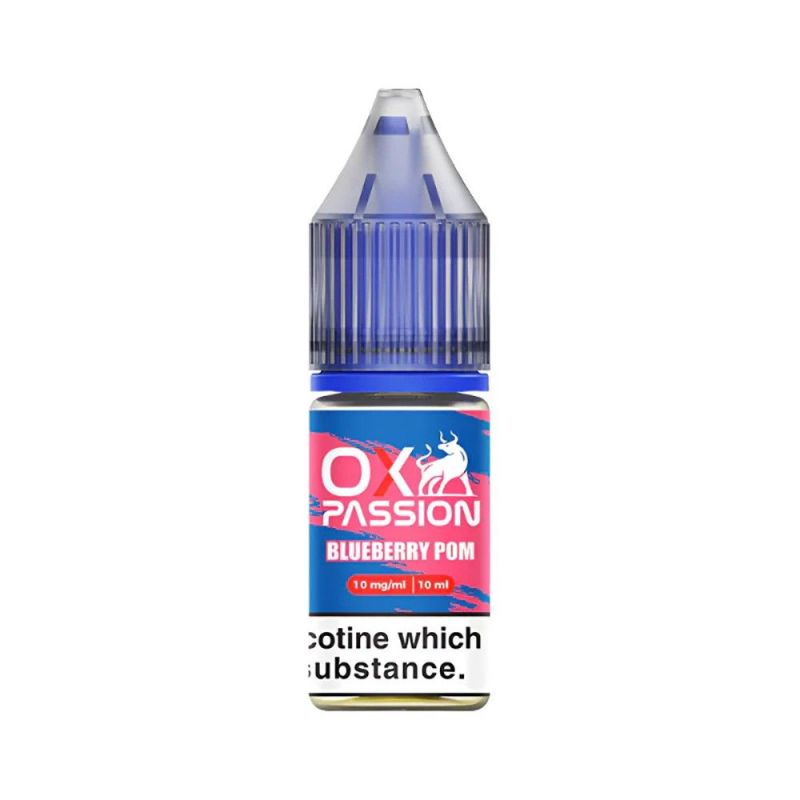 Liquid OXVA OX Passion Salt 10ml - Blueberry Pom 10mg | BigVapoteur
