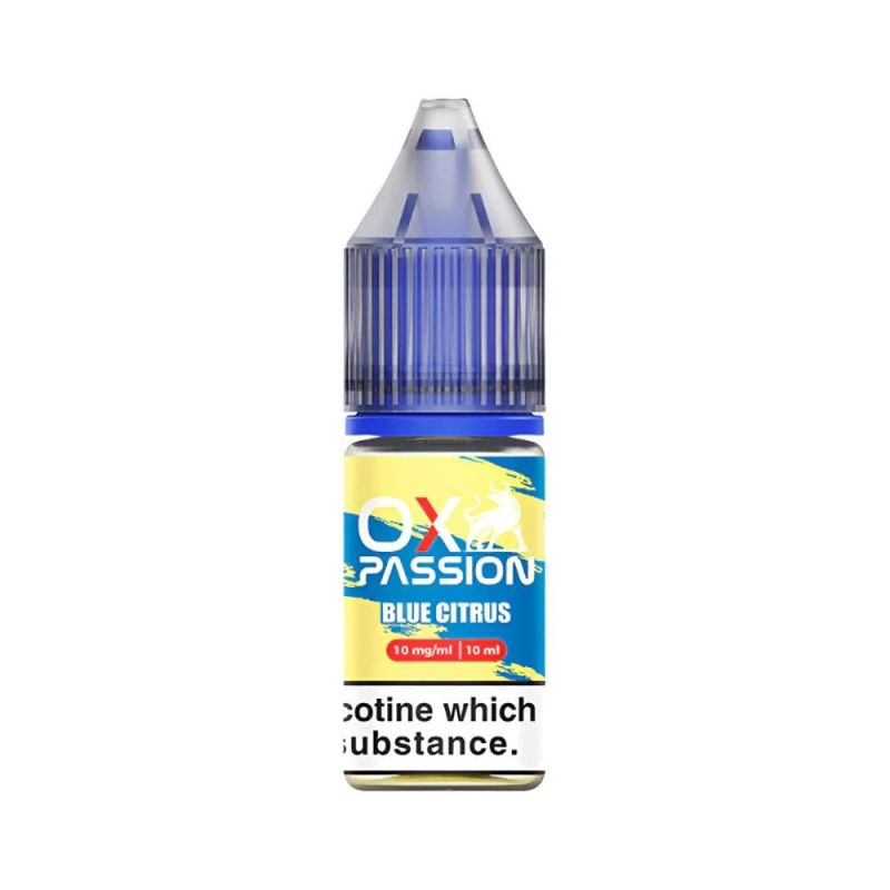 E-liquide OXVA OX Passion Salt 10ml - Agrumes Bleus 10mg | BigVapoteur
