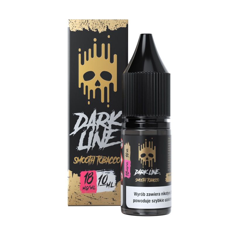 E-liquide DARK LINE - Tabac Doux 18mg 10ml | BigVapoteur