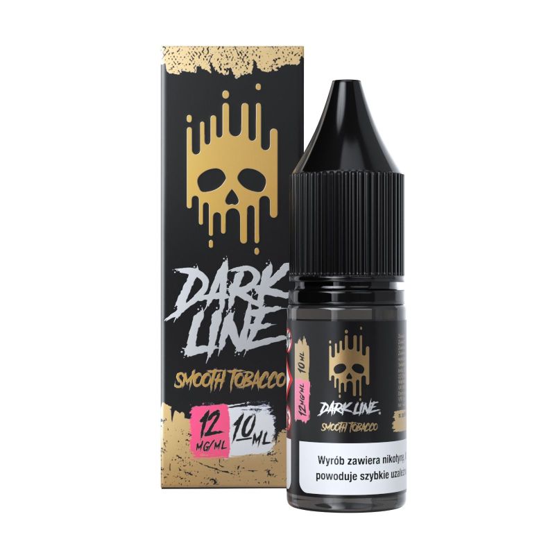 E-liquide DARK LINE - Tabac Doux 12mg 10ml | BigVapoteur