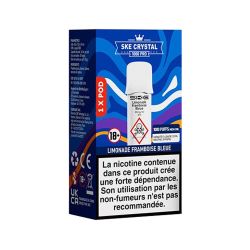 SKE Crystal Pro 1000 Replacement Pod - Blue Raspberry Lemonade 20mg | BigVapoteur