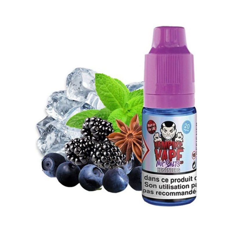 E-Liquide Vampire Vape NicSalts Heisenberg 20mg 10ml | BigVapoteur