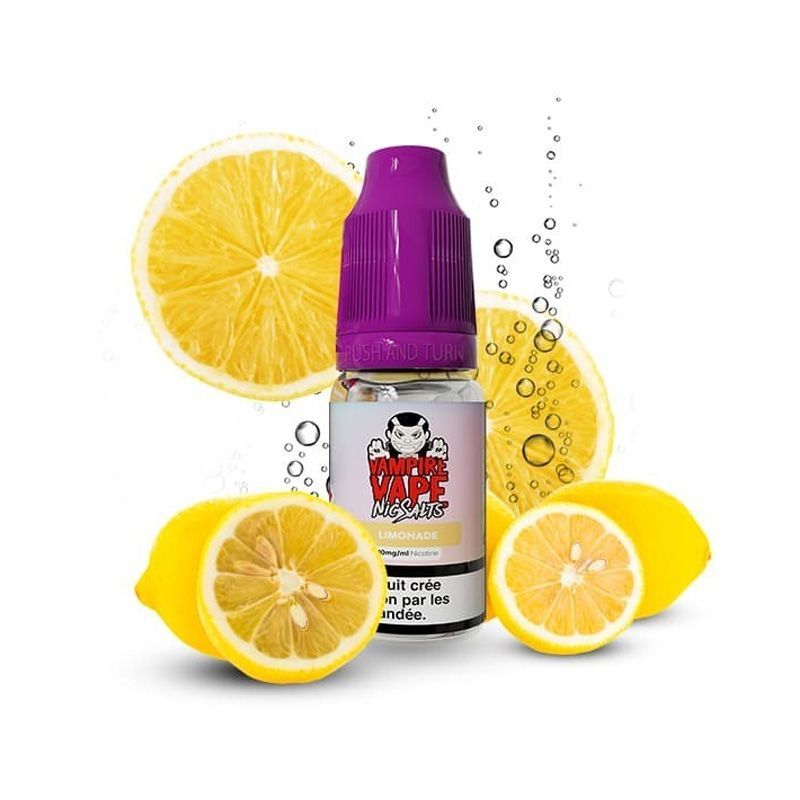 Liquid Vampire Vape NicSalts - Fizzy Orange (Limonade) 10mg 10ml | BigVapoteur