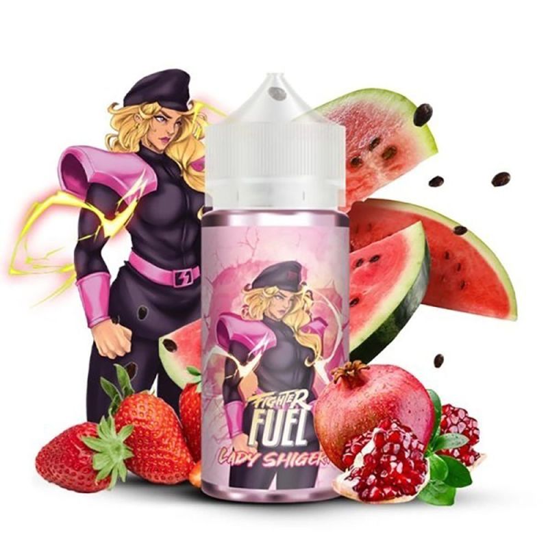 Premix Fighter Fuel - Lady Shigeri 100/120ml | BigVapoteur