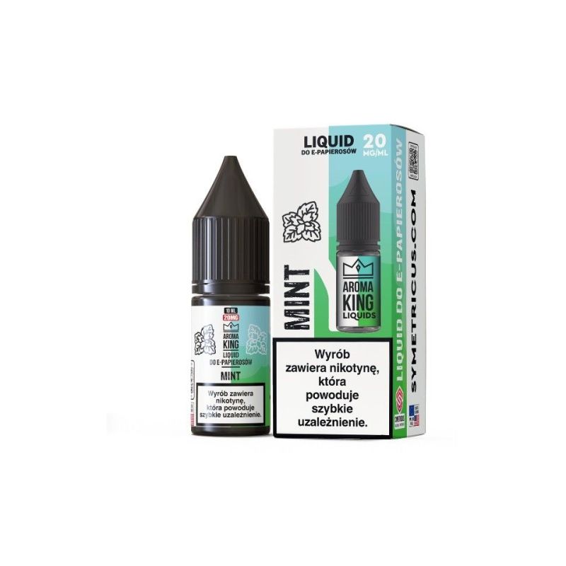 Liquid Aroma King Salt - Mint 20mg 10ml | BigVapoteur