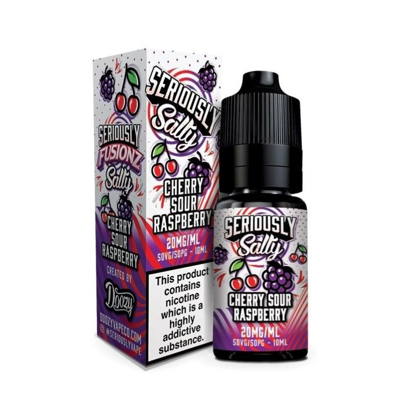 Liquid Seriously Salty - Cherry Sour Raspberry 20mg 10ml | BigVapoteur
