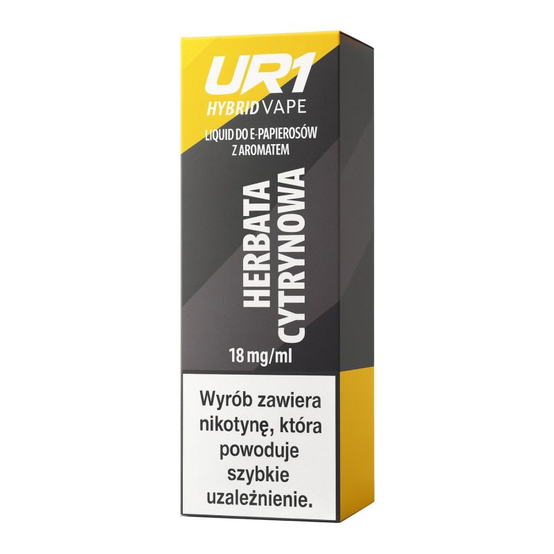 Liquid UR1 - Herbata Cytrynowa 18mg 10ml | BigVapoteur