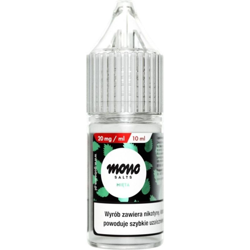 Liquid MONO Salts - Mint 20mg 10ml