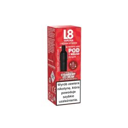 Wkład L8 Vape 800puff - Strawberry Ice Cream 20mg | BigVapoteur