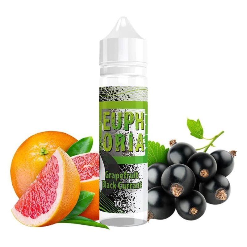 Longfill Euphoria - Grapefruit Black Currant 10/60ml | BigVapoteur