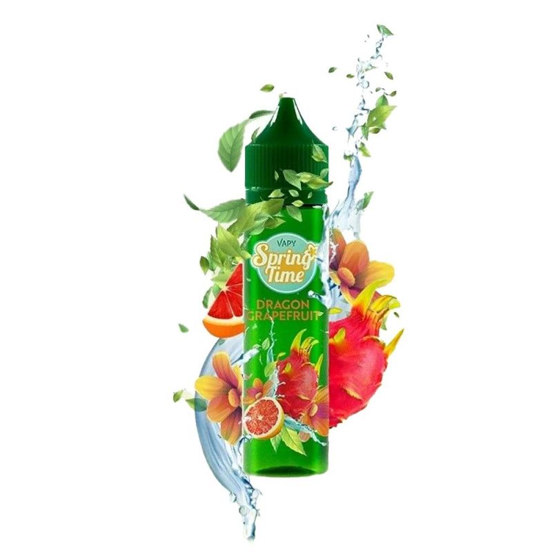 Longfill VAPY Spring Time - Dragon Grapefruit 10/60ml | BigVapoteur