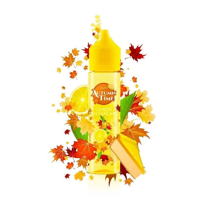 Longfill VAPY Autumn Time Premix - Lemon Cheesecake 10/60ml | BigVapoteur
