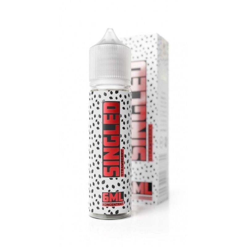 Longfill Singled 6/60ml - Strawberry | BigVapoteur
