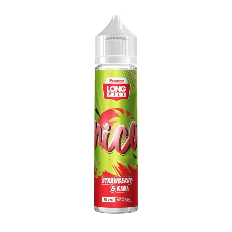 Longfill Nico - Strawberry & Kiwi 10/60ml | BigVapoteur
