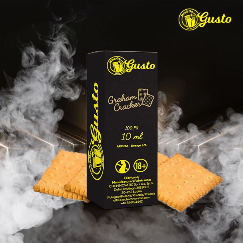 Arôme Mix and Go Gusto - Biscuit Graham 10ml | BigVapoteur