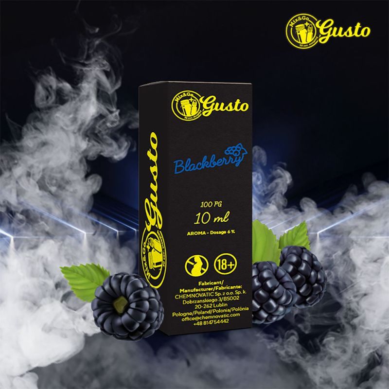 Arôme Mix and Go Gusto - Mûre 10ml | BigVapoteur