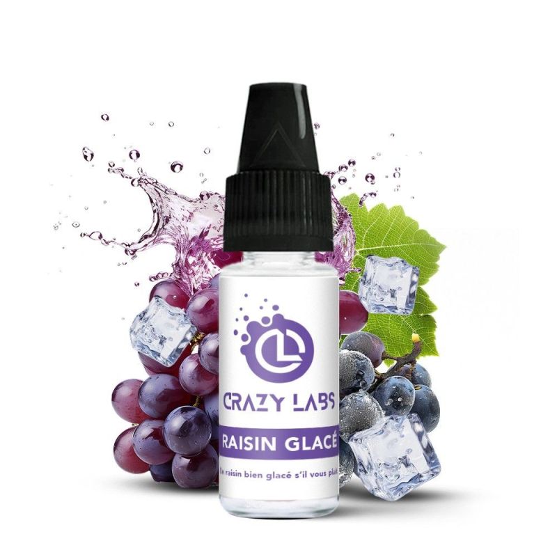Crazy Labs - Raisin Glace 6mg 10ml | BigVapoteur