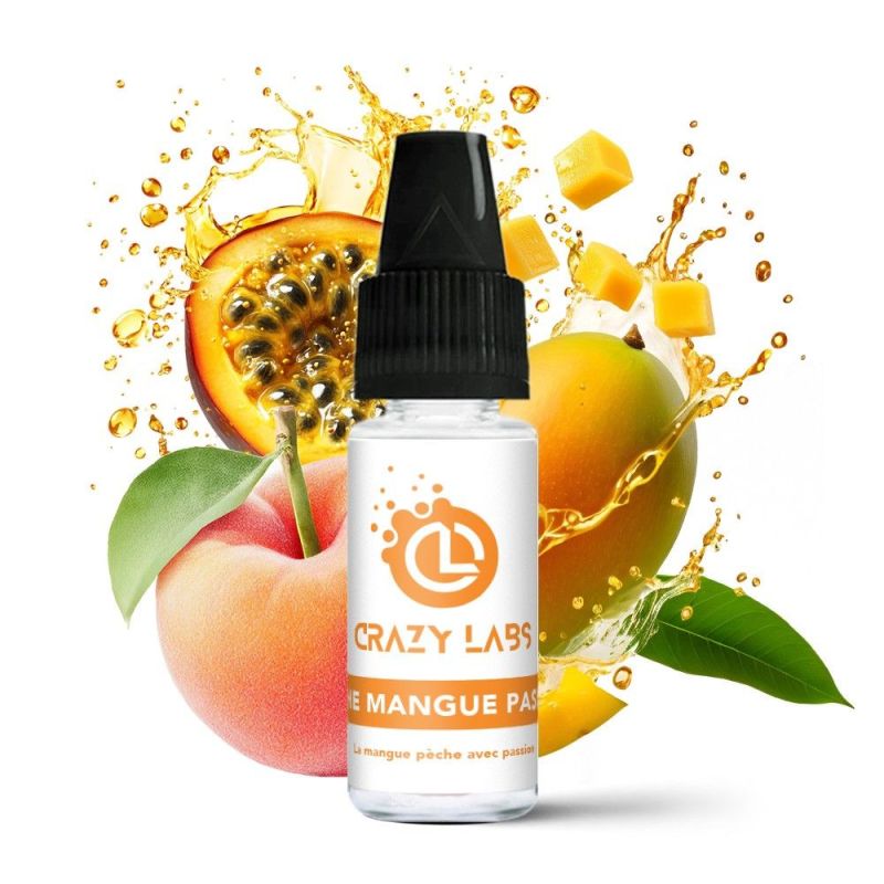 Liquid Crazy Labs - Peach Mango Passion 12mg 10ml | Bigvapoteur
