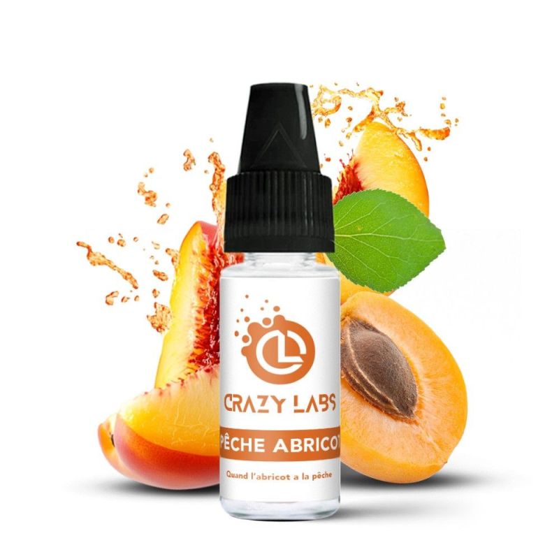 Liquid Crazy Labs - Brzoskwinia Morela 12mg 10ml | Bigvapoteur