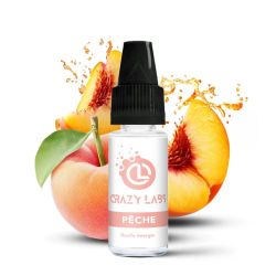 E-liquide Crazy Labs - Pêche 6mg 10ml | BigVapoteur