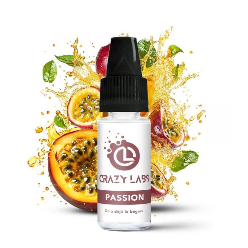 E-liquide Crazy Labs - Passion 12mg 10ml | BigVapoteur