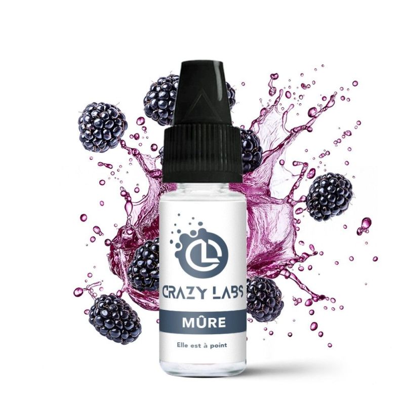 E-liquide Crazy Labs - Mure 12mg 10ml | BigVapoteur