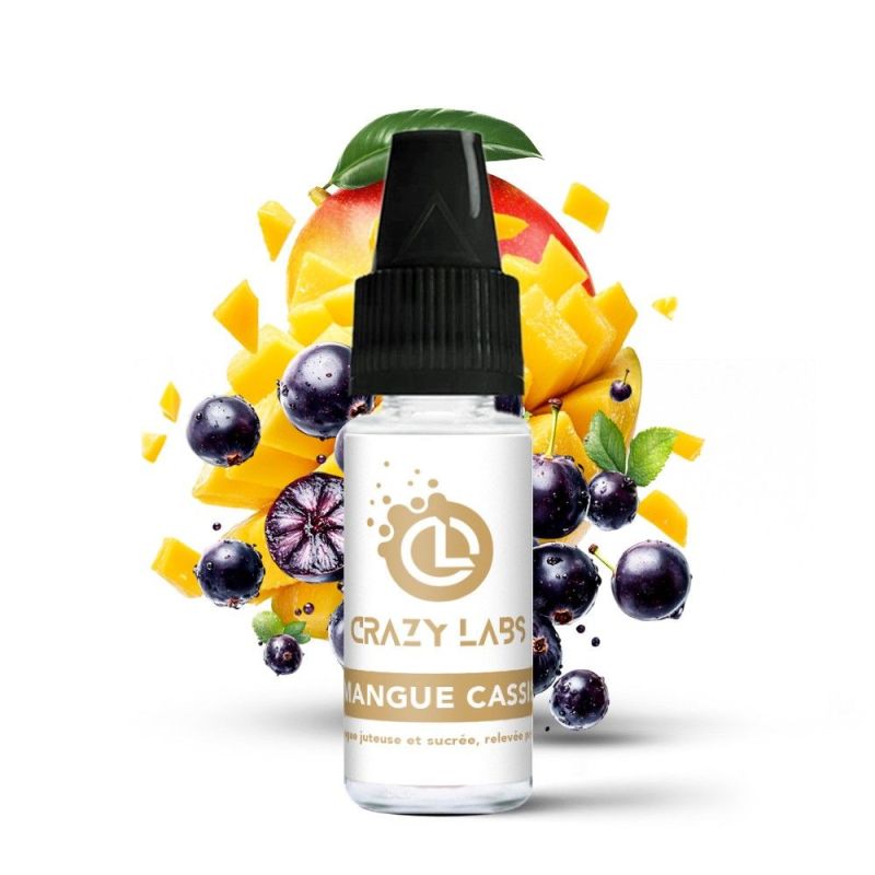 Crazy Labs - Mangue Cassis 12mg 10ml | BigVapoteur