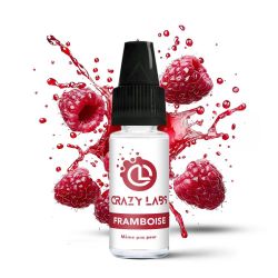 E-liquide Crazy Labs - Framboise 6mg 10ml | BigVapoteur