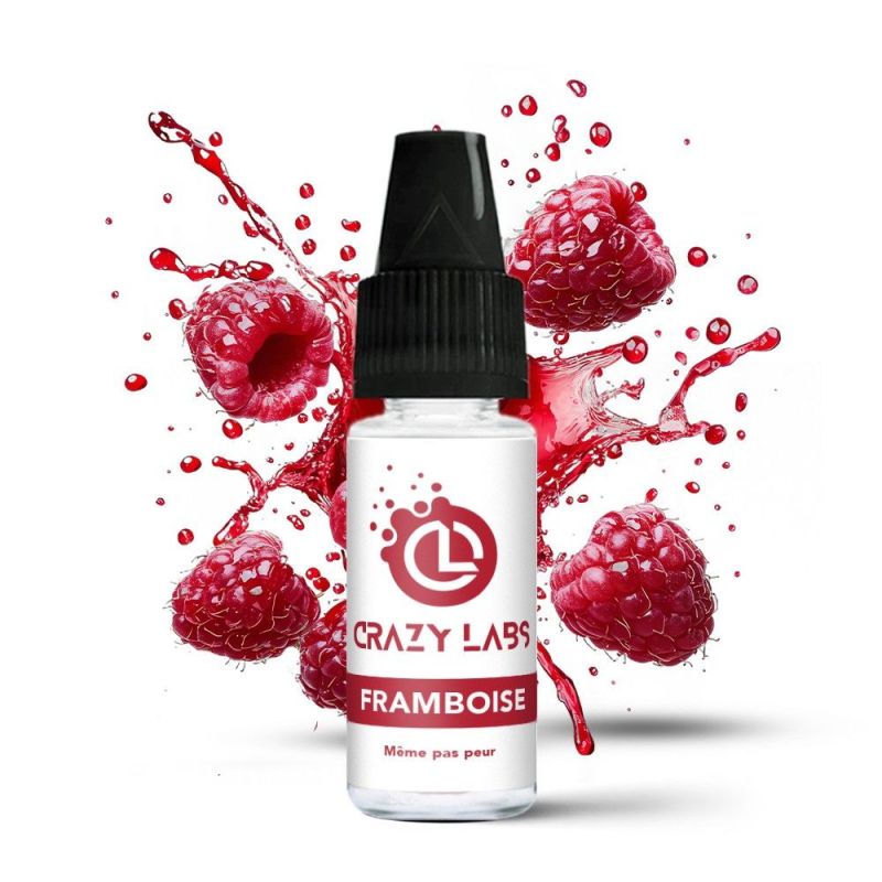 Liquid Crazy Labs - Framboise 6mg 10ml | BigVapoteur