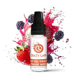 Crazy Labs - Fruit du Dragon Fraise Mure 12mg 10ml | BigVapoteur