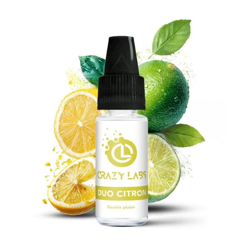 Crazy Labs - Duo Lemon 6mg 10ml | BigVapoteur