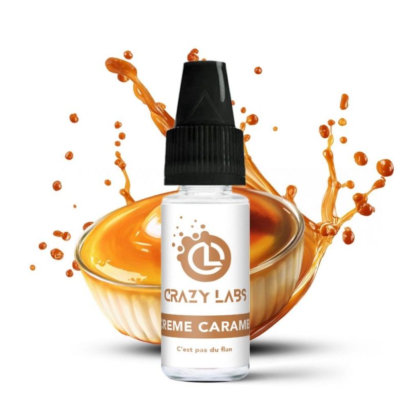 Liquid Crazy Labs - Creme Caramel 12mg 10ml | BigVapoteur