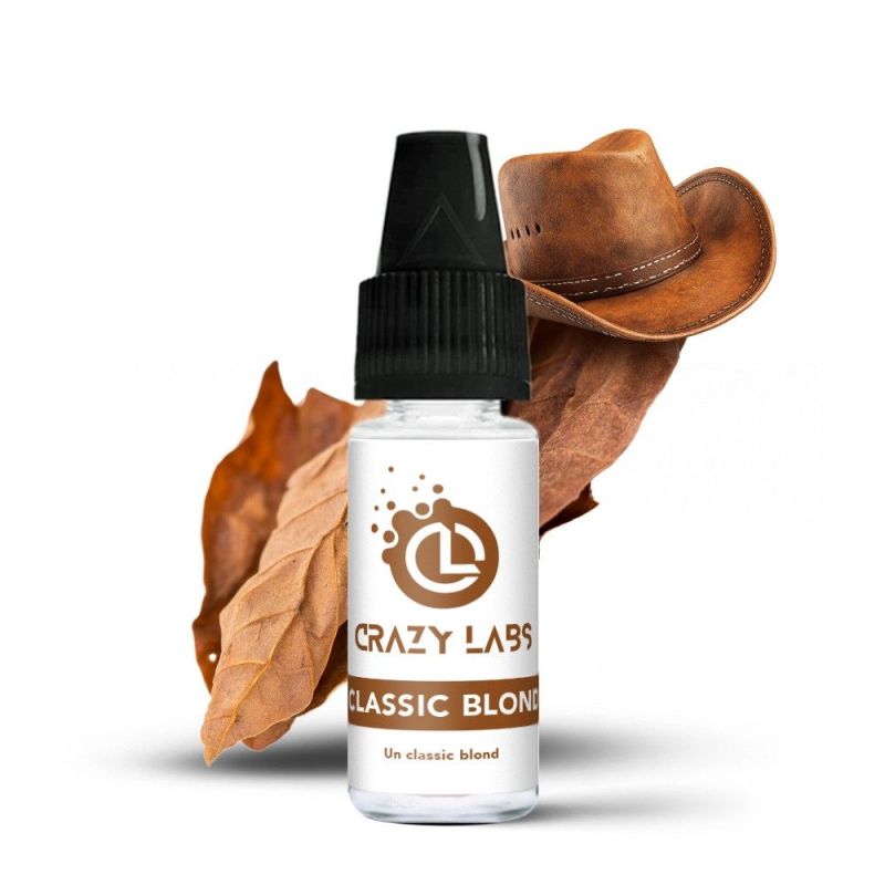E-liquide Crazy Labs - Classic Blond 6mg 10ml | BigVapoteur