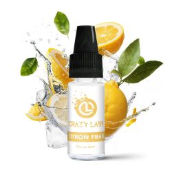 Liquid Crazy Labs - Citron Frais 12mg 10ml | BigVapoteur