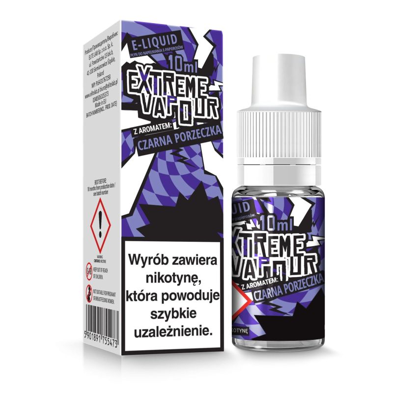 Liquid Extreme Vapour Czarna Porzeczka 10ml 6mg – e-liquid nikotynowy