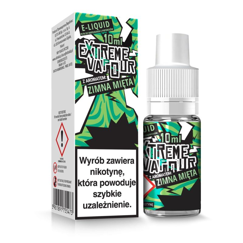 Liquid Extreme Vapour Zimna Mięta 10ml 6mg – e-liquid nikotynowy