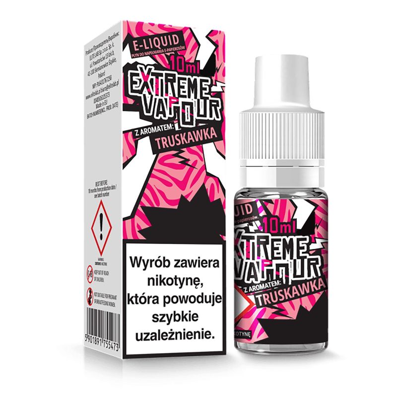 Liquid Extreme Vapour Truskawka 10ml 18mg – e-liquid nikotynowy