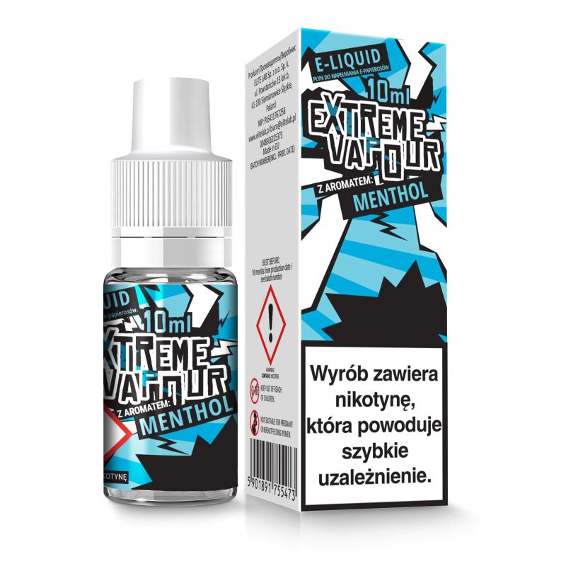 Liquid Extreme Vapour 10ml - Menthol 6mg | BigVapoteur
