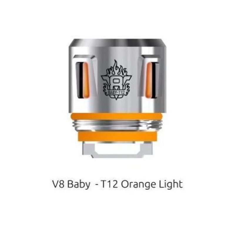 Grzałka SMOK V8 Baby T12 Light - Orange | Big Vapoteur