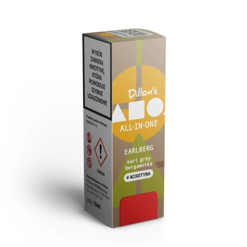 Liquid Dillon's 10ml - Herbata Earl Grey 6MG | Big Vapoteur