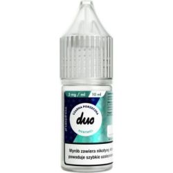 Liquid Duo Nicotine 10ml - Czarna Porzeczka Menthol 3mg | Big Vapoteur
