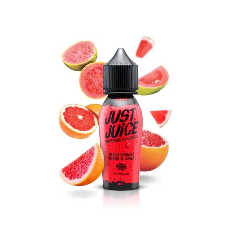 Premix Just Juice - Blood Orange Citrus & Guava 50/60ml | BigVapoteur