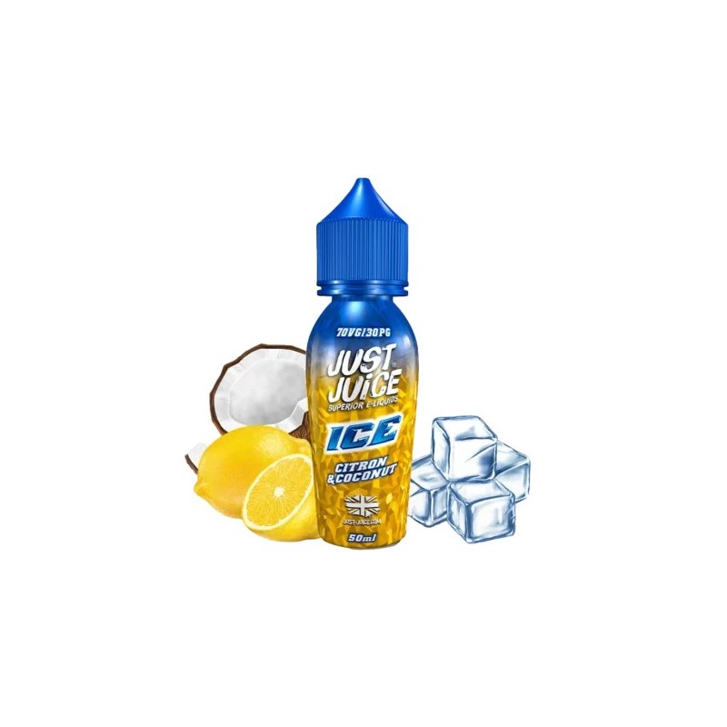 Just Juice - Lemon & Coconut Ice 50/60ml | BigVapoteur