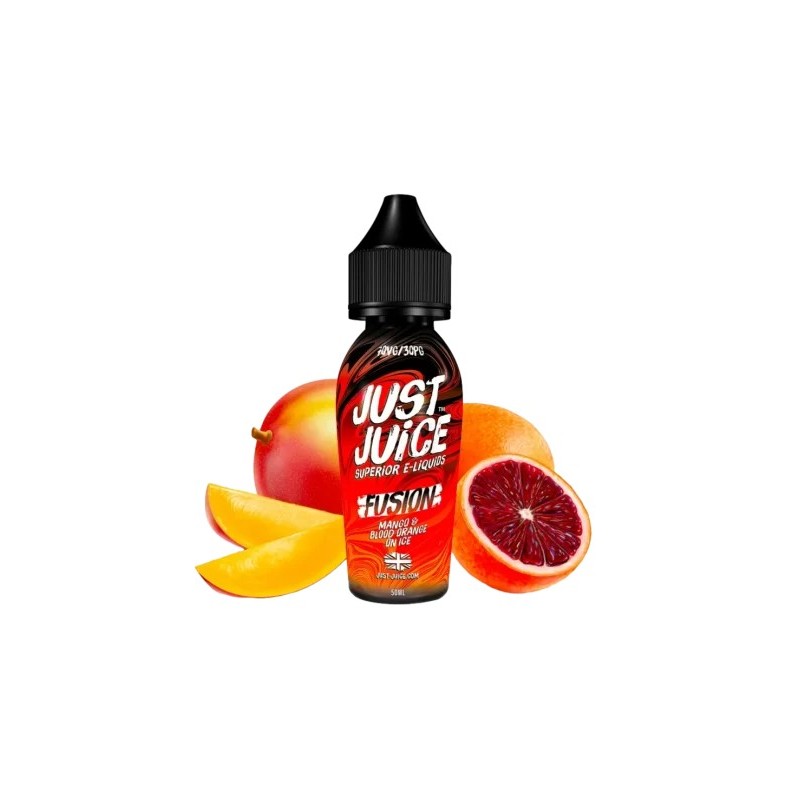 Just Juice - Fusion Mango & Blood Orange Ice 50/60ml | BigVapoteur