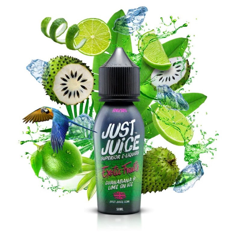 Premix Just Juice - Guanabana & Lime On Ice 50/60ml | BigVapoteur