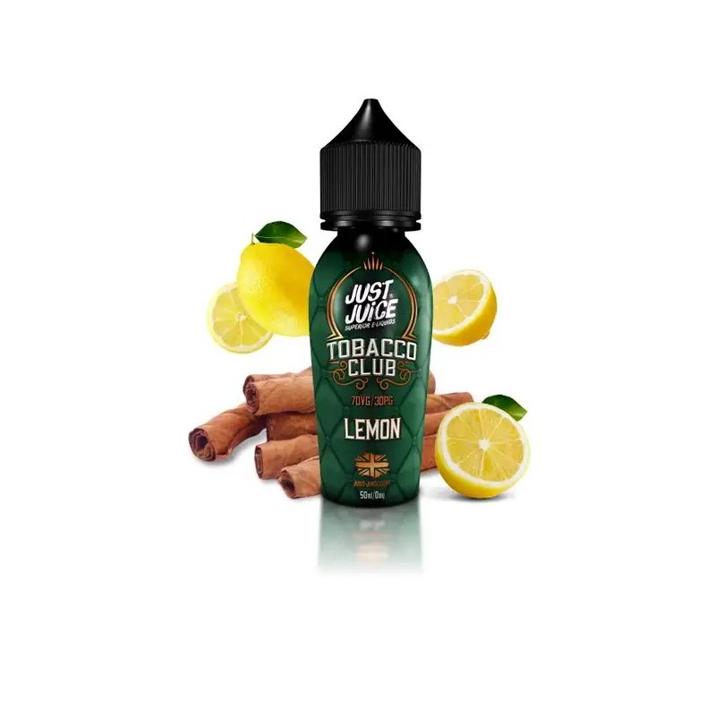 Premix Just Juice - Tabac Citron 50/60ml | BigVapoteur