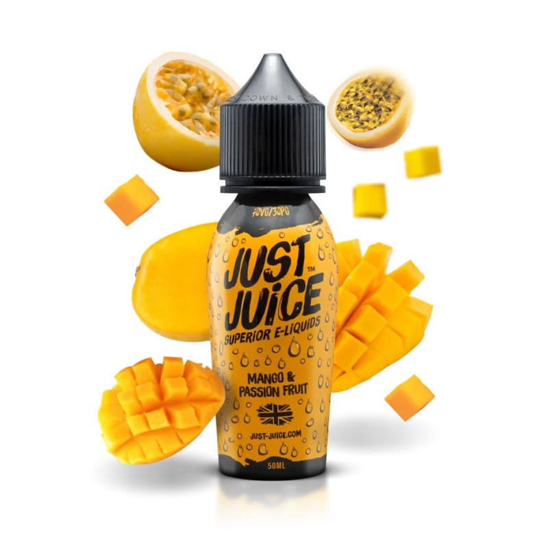 Premix Just Juice - Mangue & Fruit de la Passion 50/60ml | BigVapoteur