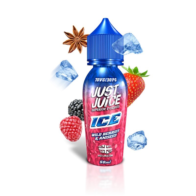 Premix Just Juice - Fruits Rouges & Anis 50/60ml | BigVapoteur