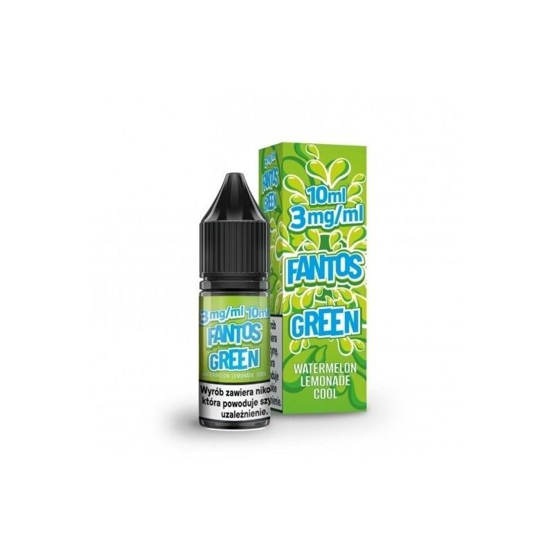 Liquid Fantos 10ml - Green Fantos 3mg  | Big Vapoteur